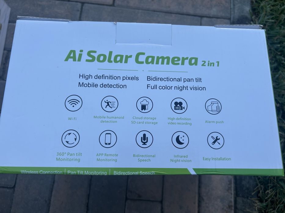 Camera supraveghere - incarcare solara