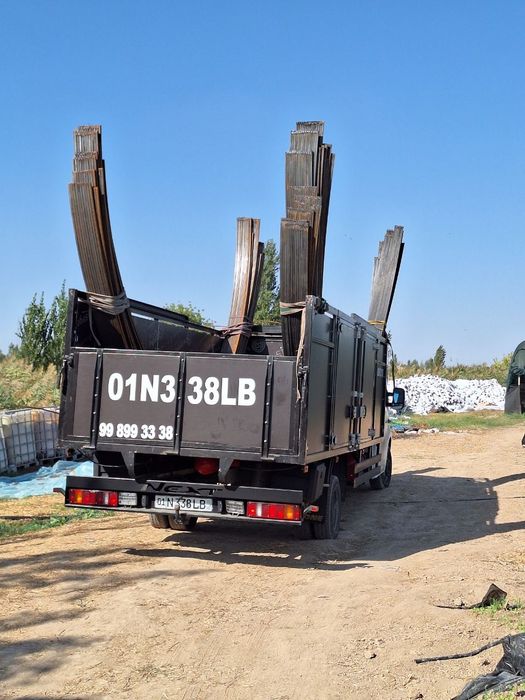 Перевозка гобаритного меттала на Газели с открытым вехом