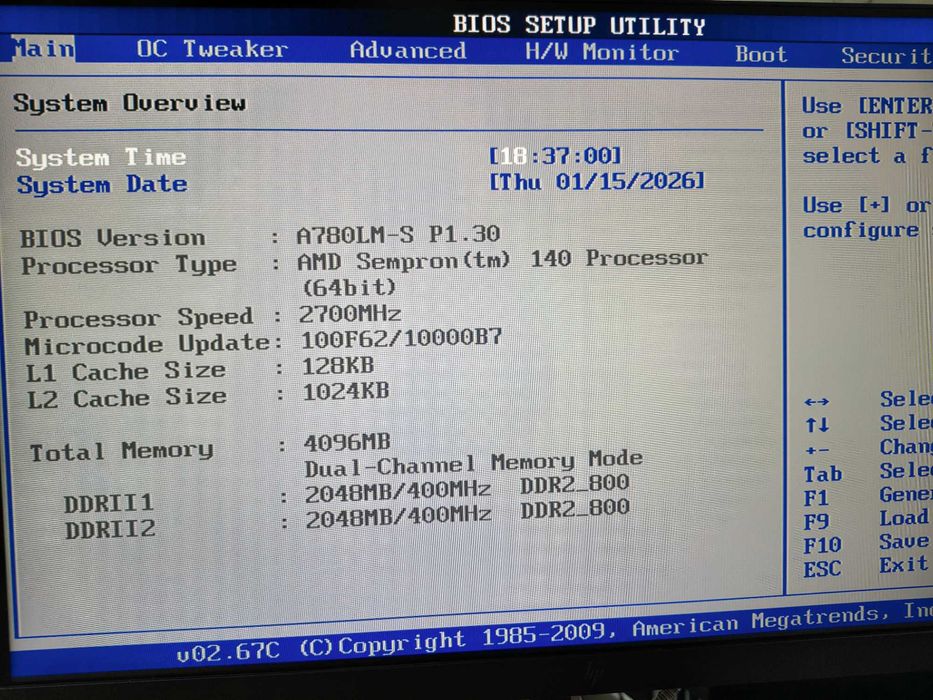 Procesor AMD Sempron 140 SDX140HBK13GQ socket AM3 AM2+ AM2. Impecabil!