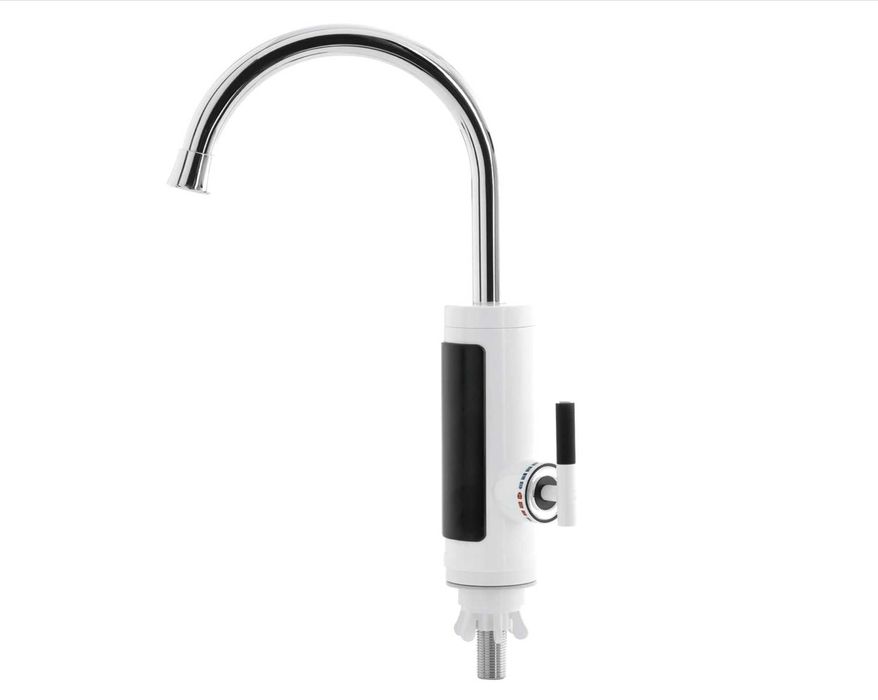 Смесител за топла и студена вода с проточен бойлер