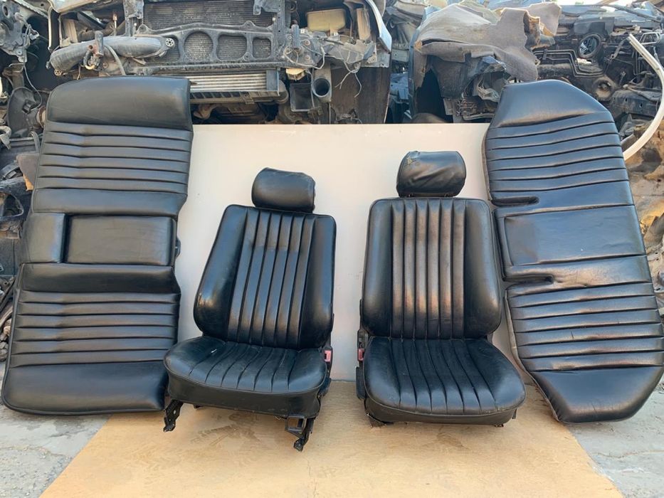 Кожанные сиденья Mercedes W124, W140, W210 и т.д