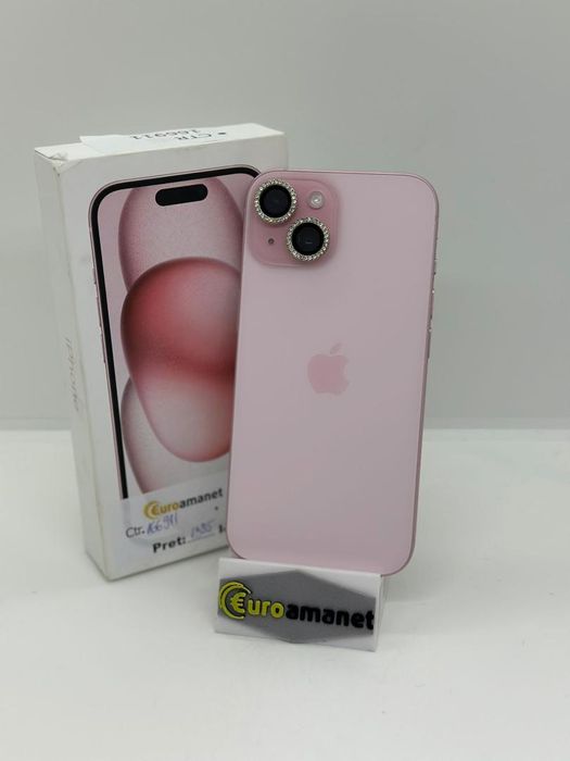 Telefon mobil Apple iPhone 15, 256GB, Baterie 92% -A-