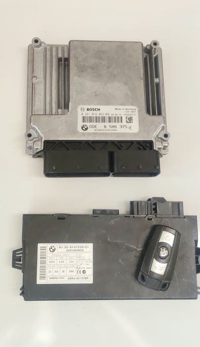 CPU + kit pornire+cheie BMW 118d an 2009