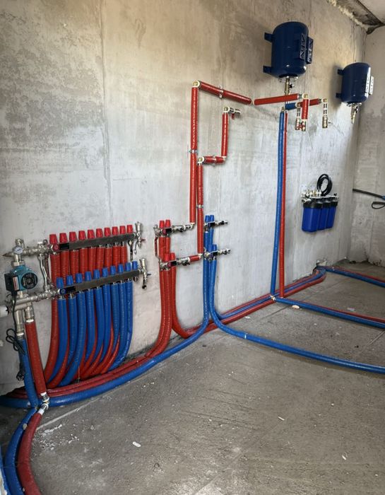 Отопление под ключ сантехника