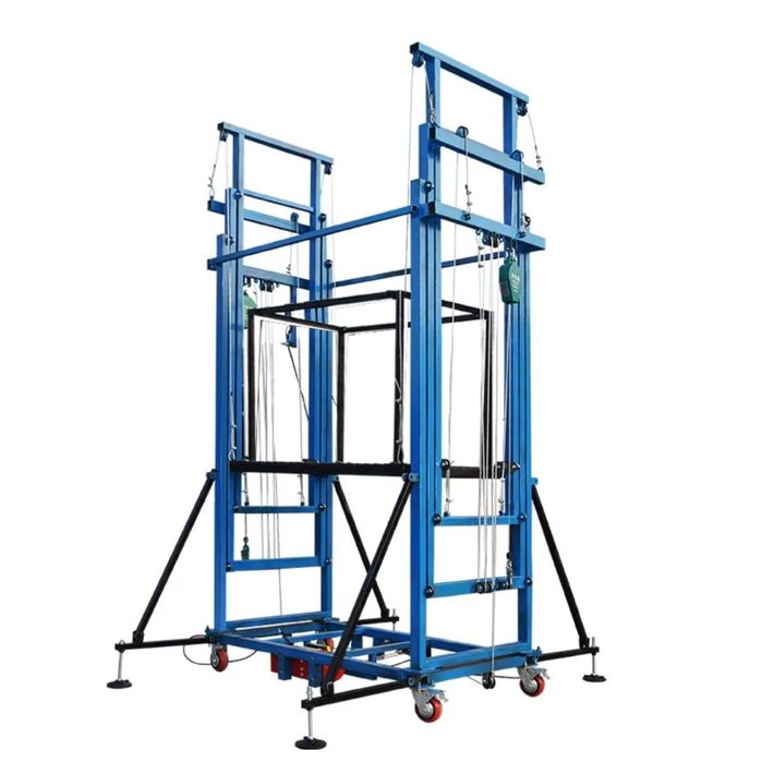 De inchiriat/de vanzare, Schela electrica telescopica 4m, 6m, 8m, ridicare 300kg