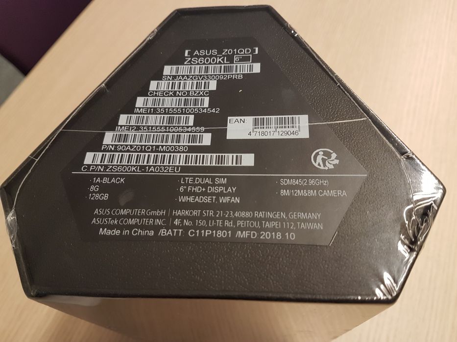 Telefon ASUS ROG Z01QD Gaming (NOU)