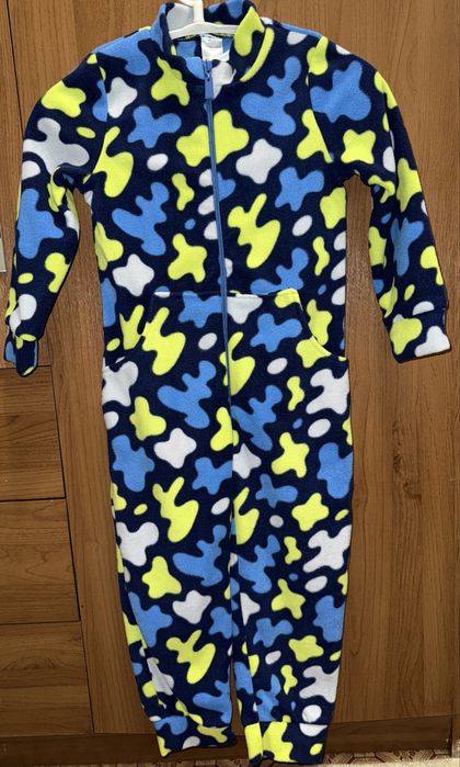 Детский флисовый комбинезон