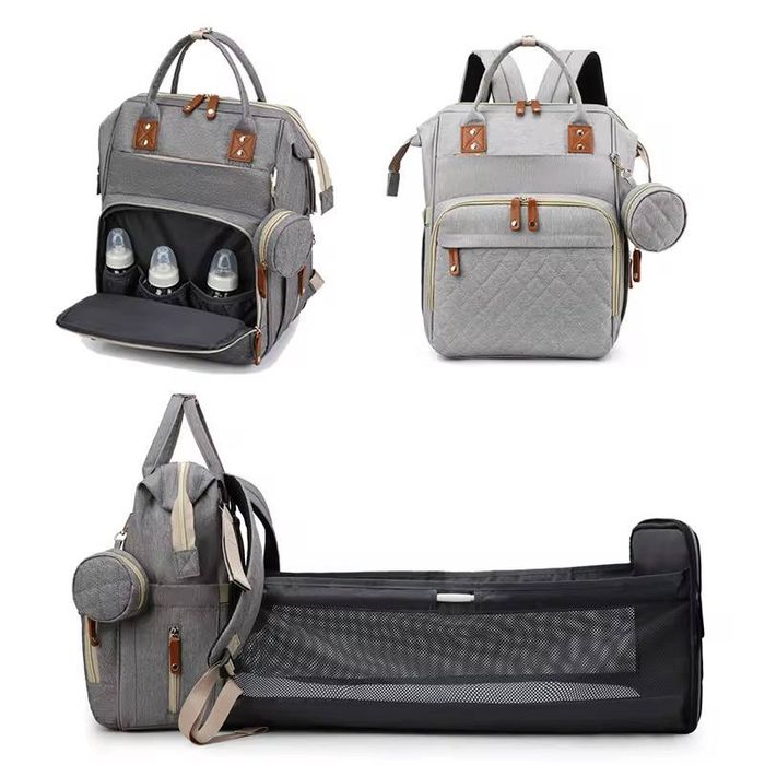 Сумка рюгзак для мамы и ребенок кроват для новорожденный