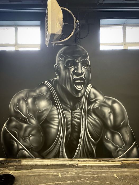 Мурал. Роспись стен. Художник