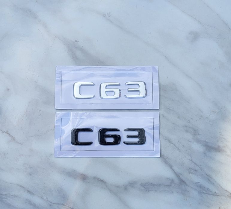 Надписи за Мерцедес C63 \ Емблема C63 \ Надпис за Mercedes C63 / C63