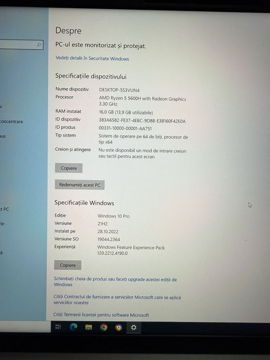 Leptop Lenovo in stare foarte buna !