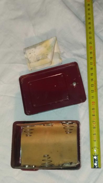 Cutie retro vintage baterii aparat de ras philips