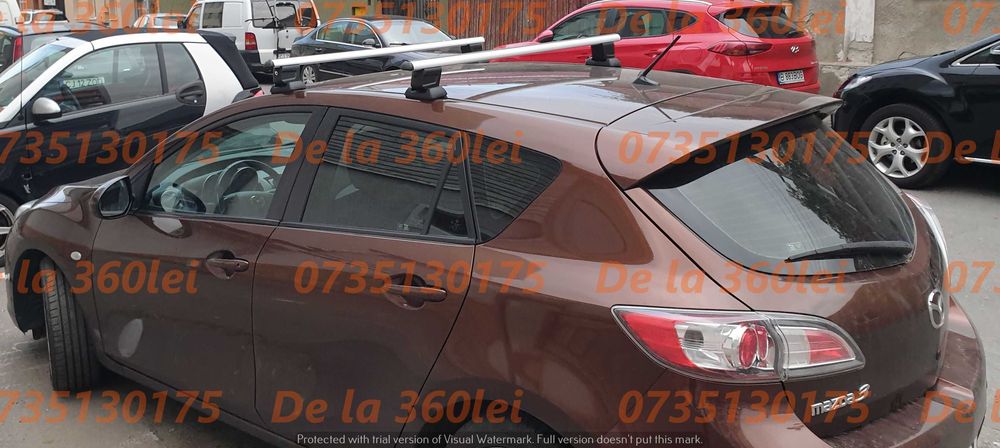 Bare transversale portbagaj MAZDA 2 3 5 6 CX3 CX5 CX7 ALUMINIU WINGBAR