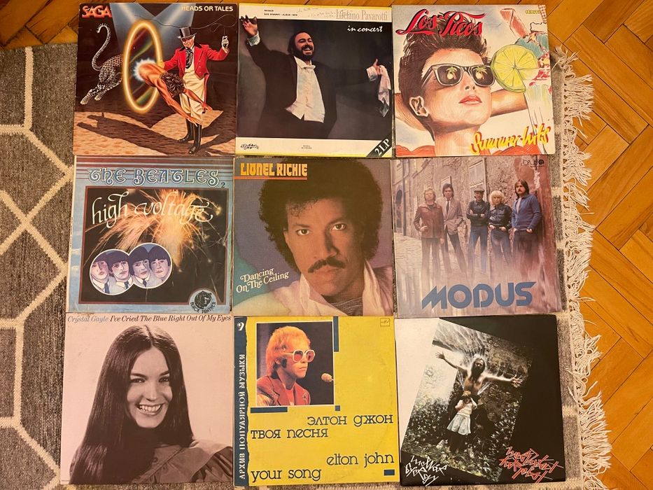 Viniluri Rock Pop Diverse (Lichidare stock) Sting, The Beatles, Smokies ,Modern Talking , Status Quo, Compact, Semnal M