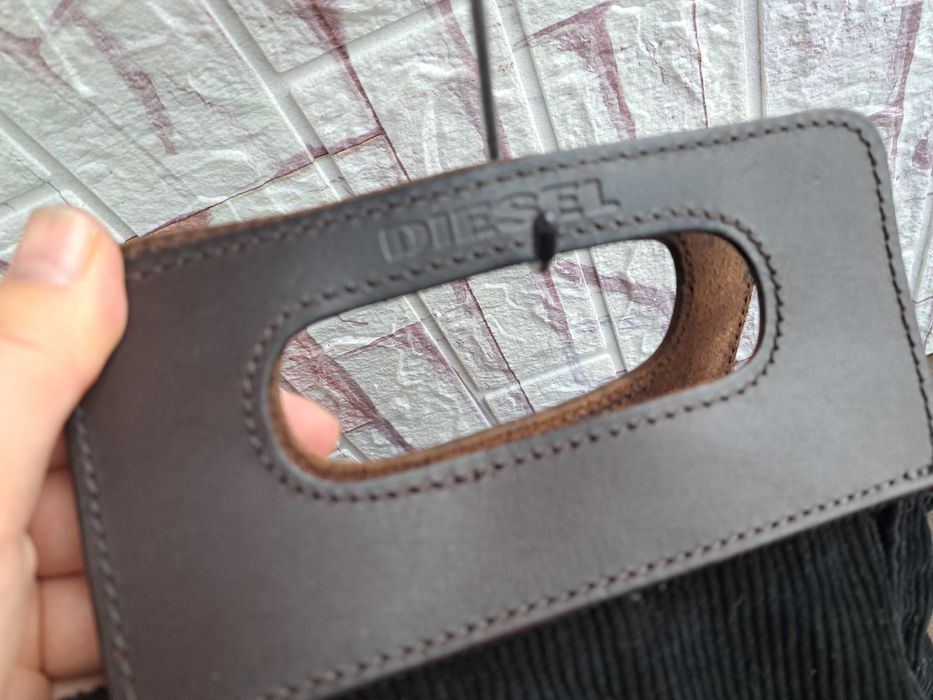 дамска чанта Diesel,малка маркова текстилна чантичка