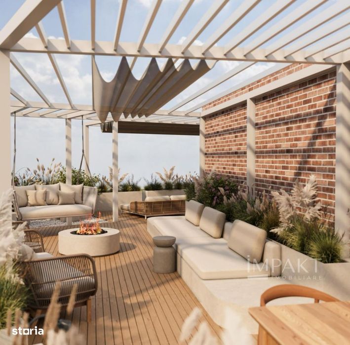 Apartament semifinisat tip Penthouse in Andrei Muresanu (sud)