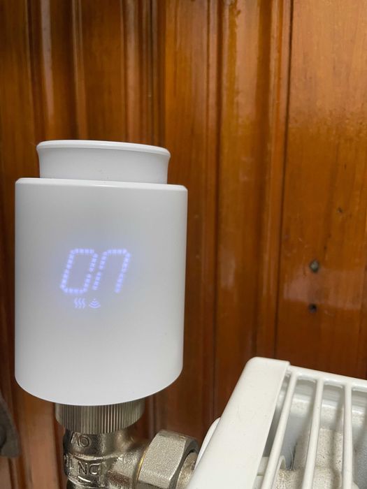 Cap termostatic inteligent pentru calorifer, Automat-on, Zigbee 5 buc
