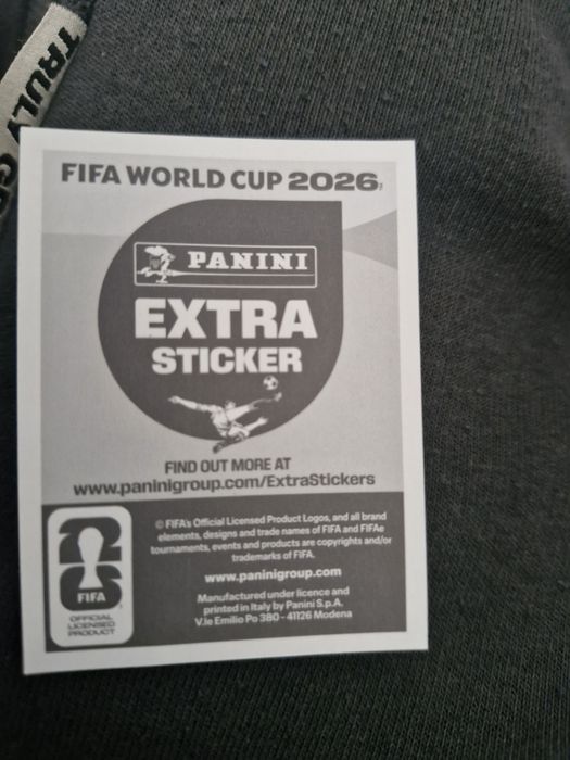 Messi extra sticker silver