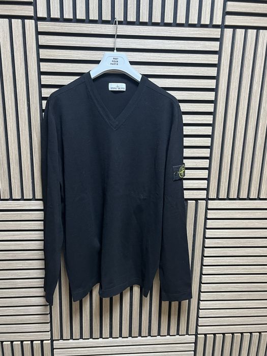 Stone Island : Памучен пуловер размер 2ХЛ/ Оригинал