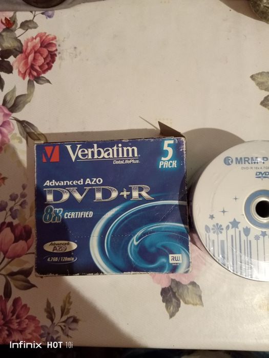 Новые чистые двд диски.