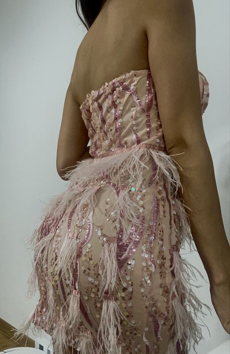 Rochie Glam Roz Bella Barnett