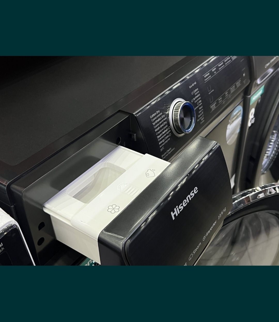 Стиральная машина Hisense 10/6 kg + сушка Hisense 10/6 кг: 560 у.е ...