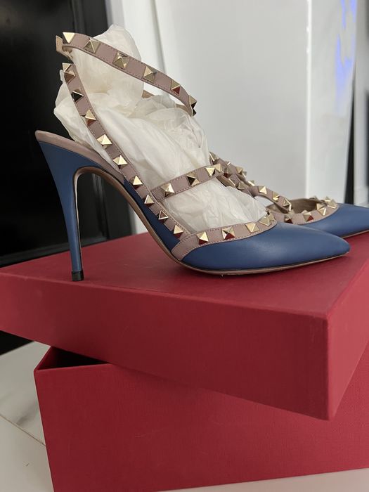 Sandale valentino garavani rockstude originale urme pe talpa mas 38