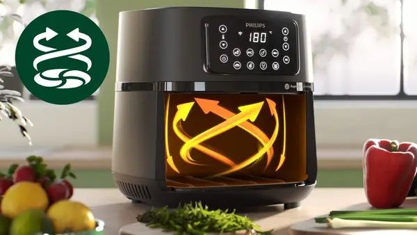 Уред за здравословно готвене Philips Airfryer 5000 XXL Connecte