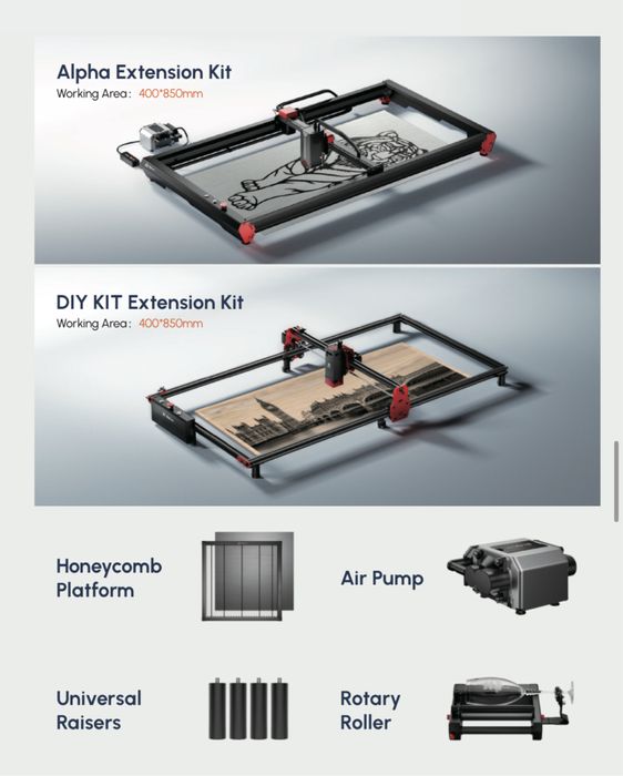 Лазерный станок AlgoLaser Delta 40W (40 Вт) для резки и гравировки