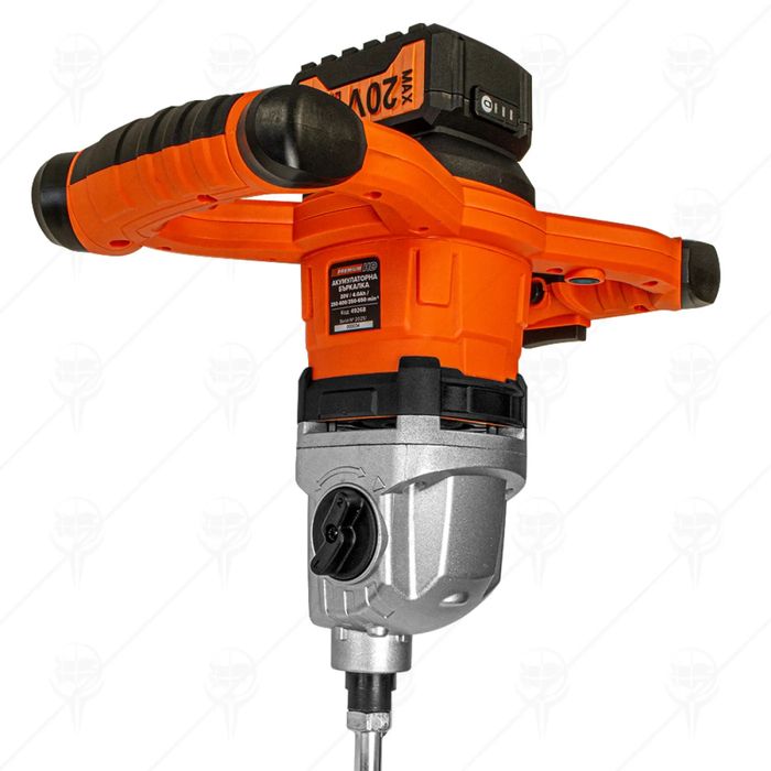 Акумулаторна Бъркалка за строителни смеси 20V 4Ah PREMIUM HD20