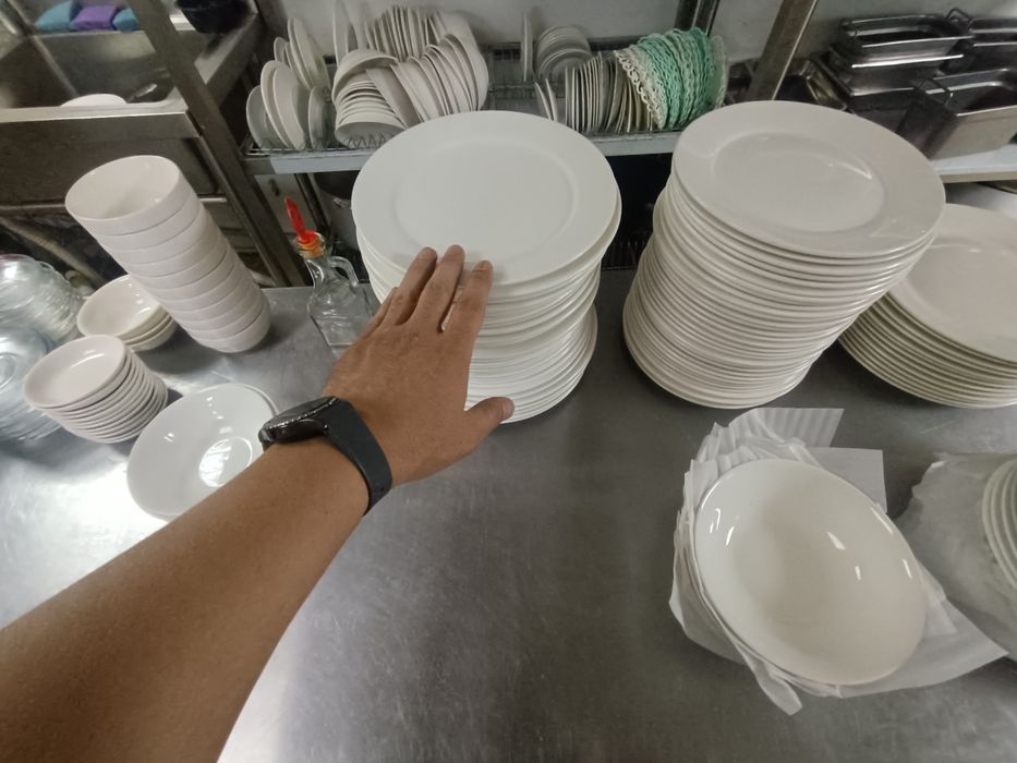 Тарелки в хорошем состоянии