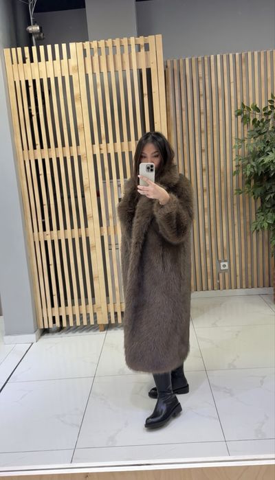 Роскошная, элегантная шуба