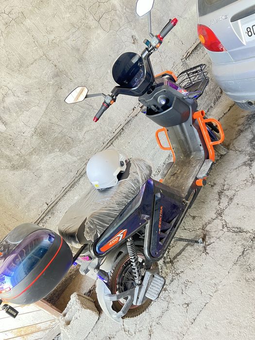 Skuter yangi atigu 100 km yurgan
