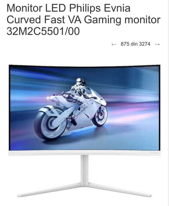 Monitor philips 32 inch 180 hz 2k nou sigilat