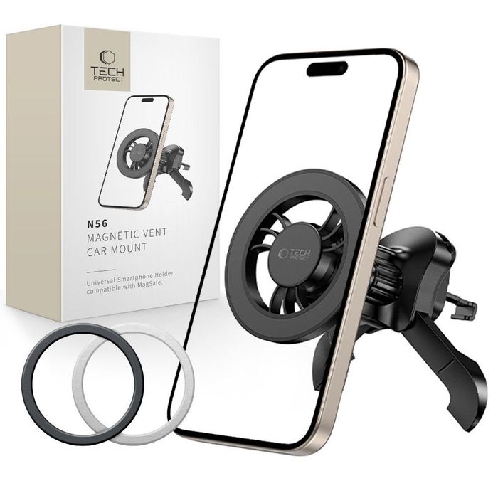 Tech-Protect Магнитна Стойка за Автомобил с MagSafe