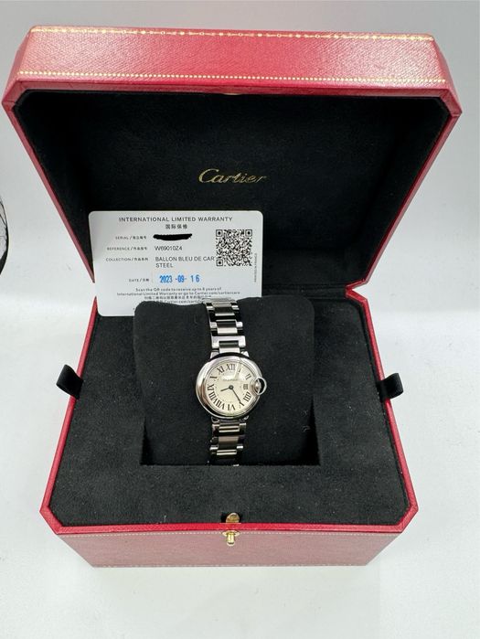 Ceas Cartier Ballon Bleu