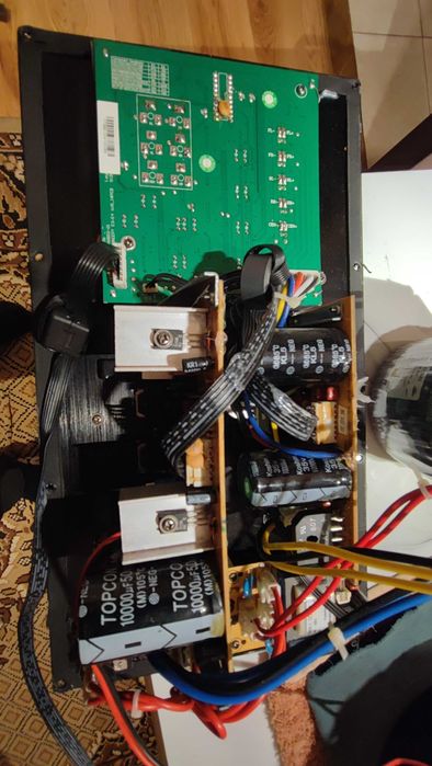 difuzor subwoofer Teufel +/- amplificare și traf toroidal