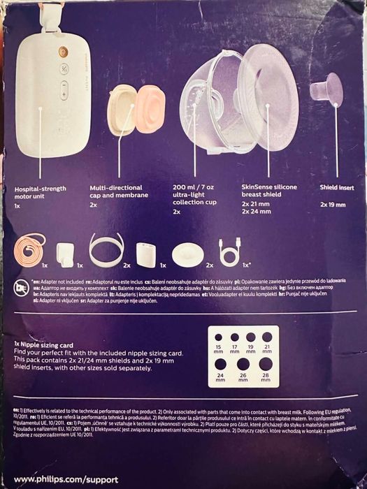 Pompa de san electrica dubla Philips Avent hands-free