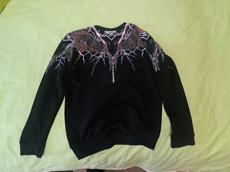 Мъжка Блуза черна със картина