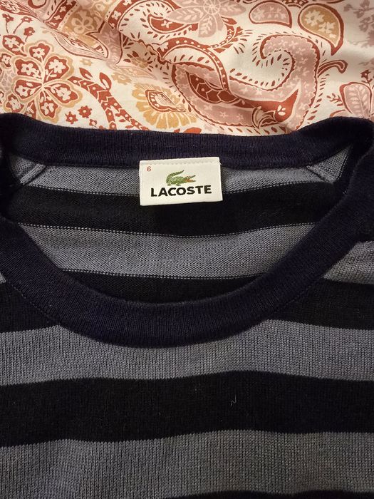 Bluza/plover Lacoste L-XL 6 autentic