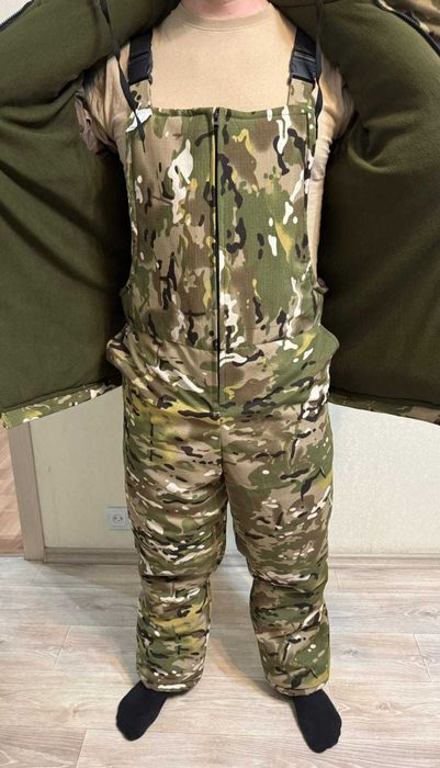 Бушлат мультикам тёплый