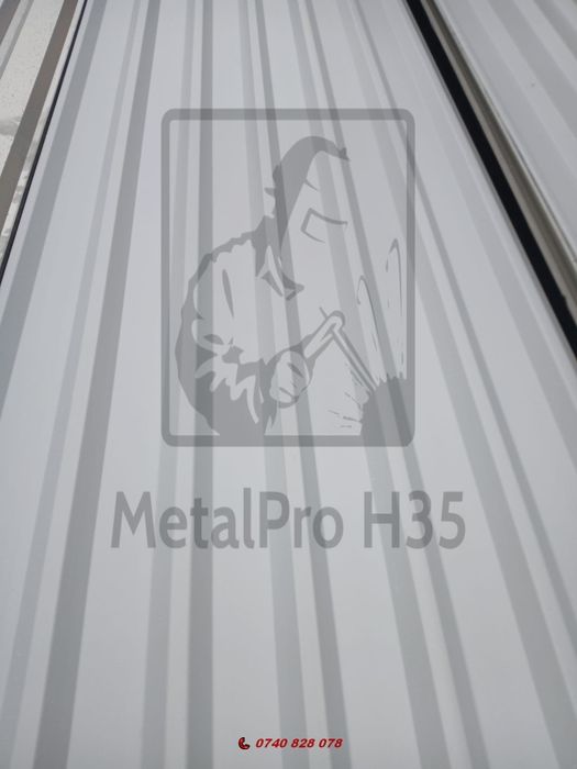 Vand  tabla cutata H35  6.20m x 1.10m  0.5mm grosime
