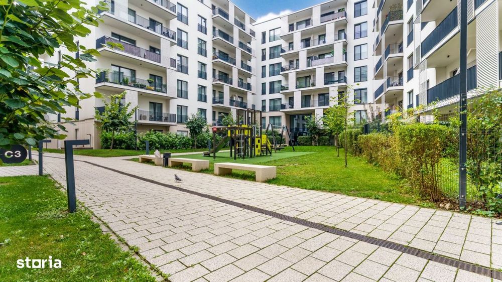 Apartament cu 2 camere, complex Record Park, mobilat si utilat, garaj