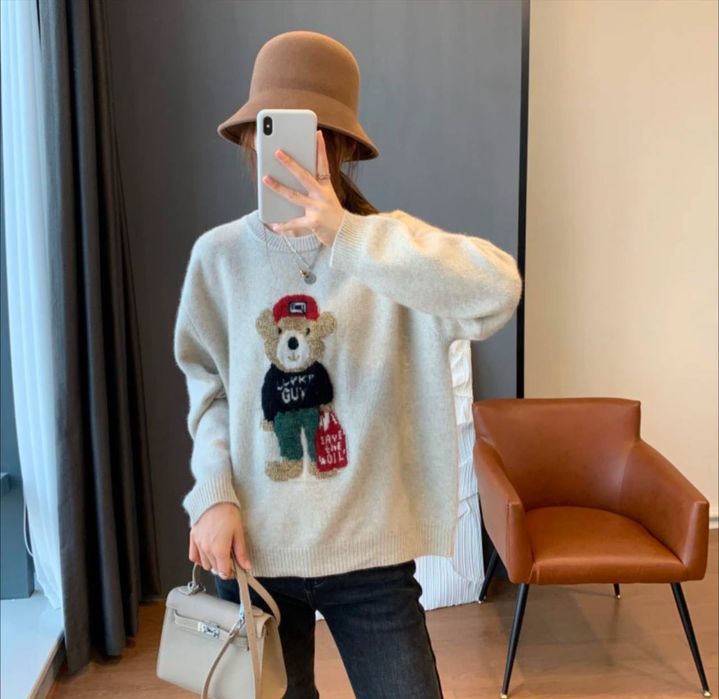 Свитер с мишкой под RL