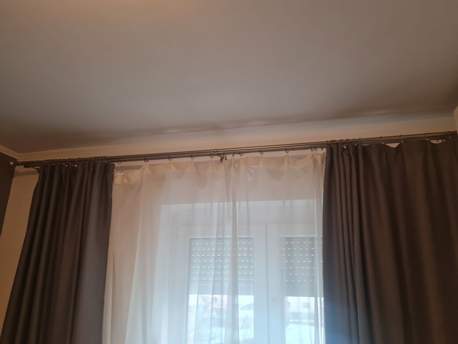 Galerie dubla pt draperie si perdea