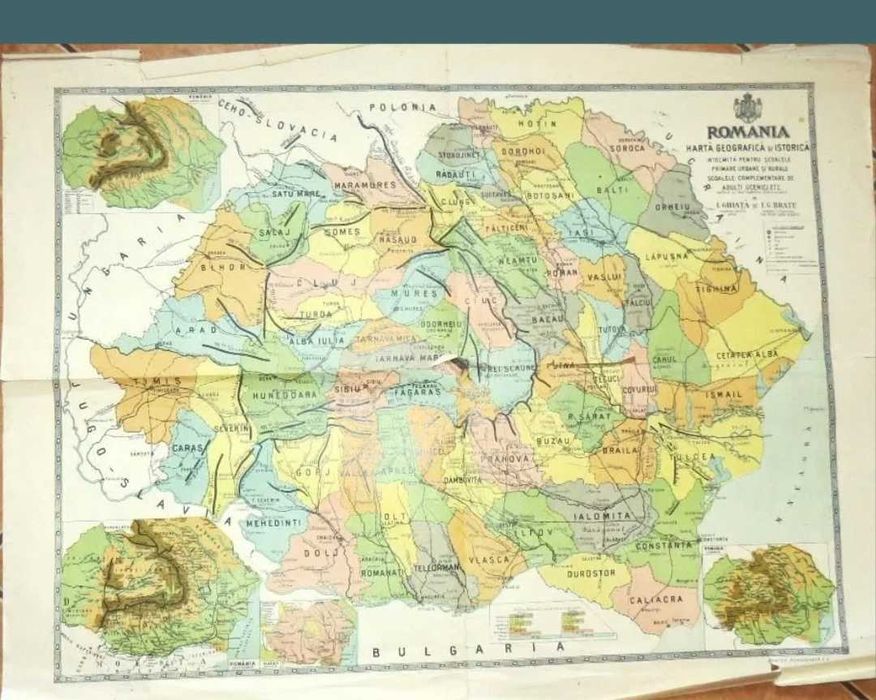 Colectie harti 1901 1947