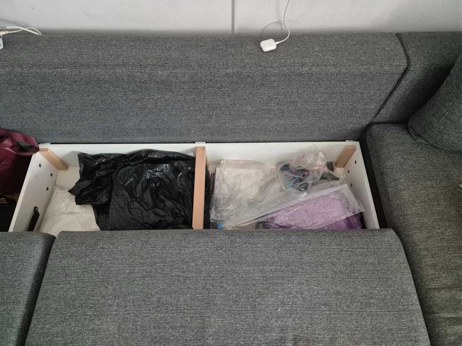 Coltar extensibil gri