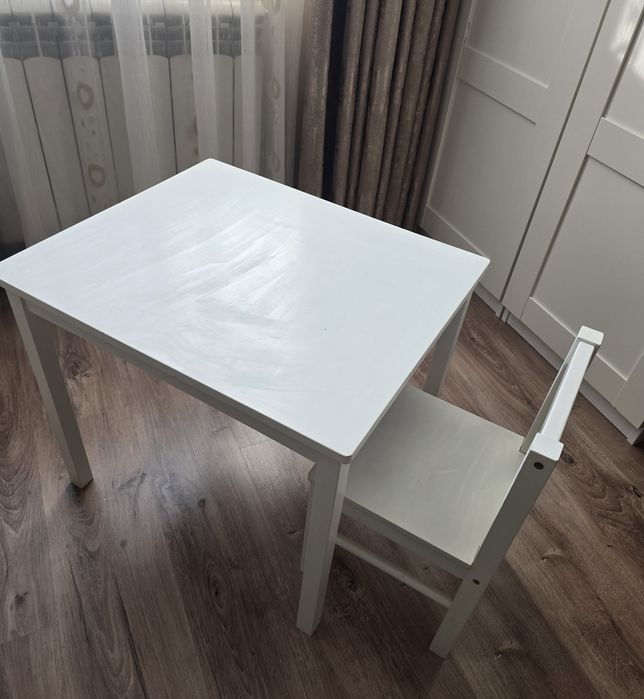 Масичка и столче за детска стая, Klitter Ikeа