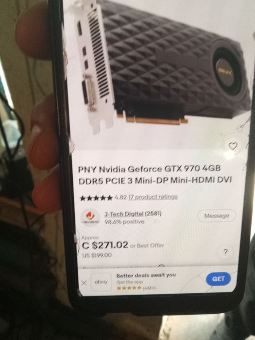 Видеокарта PNY Nvidia Geforce GTX 970 4 Gb