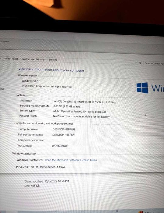 Vând laptop gaming Acer Acer Nitro 5 AN515-55